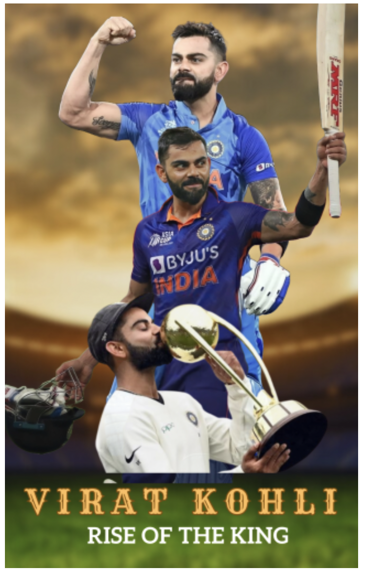 Book cover of Virat Kohli